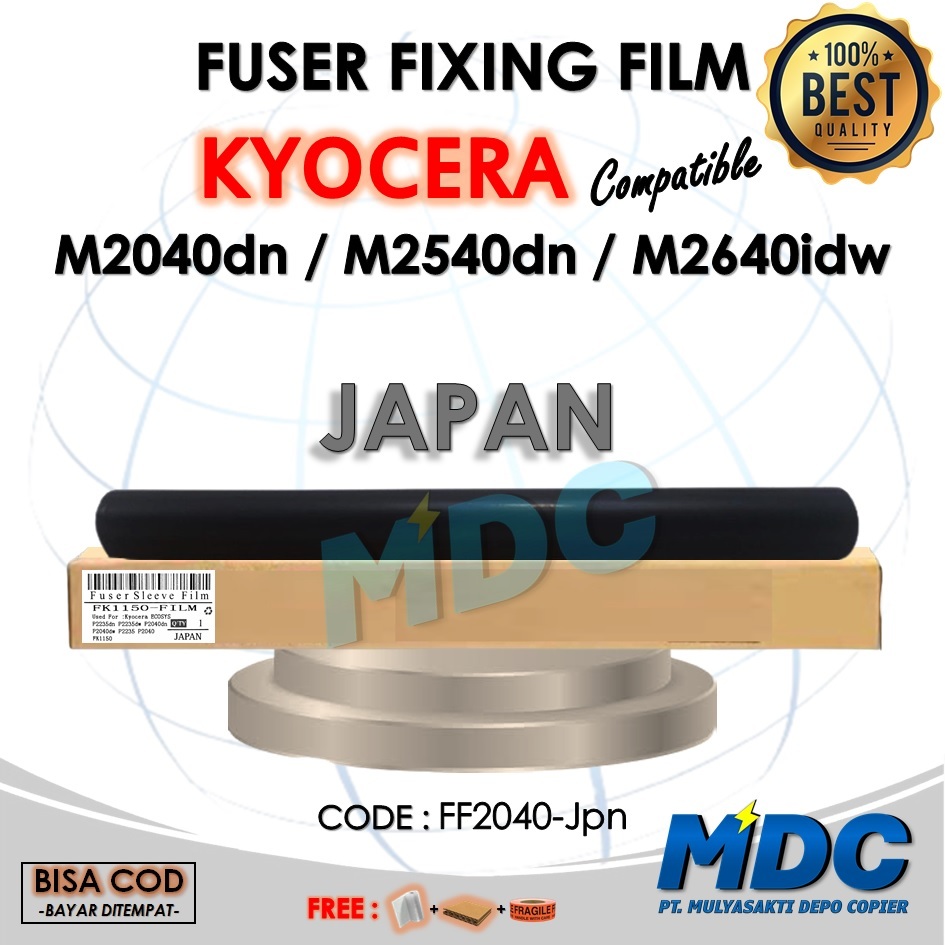 FUSER FIXING FILM COMPATIBLE KYOCERA M2040/2540/2640dn