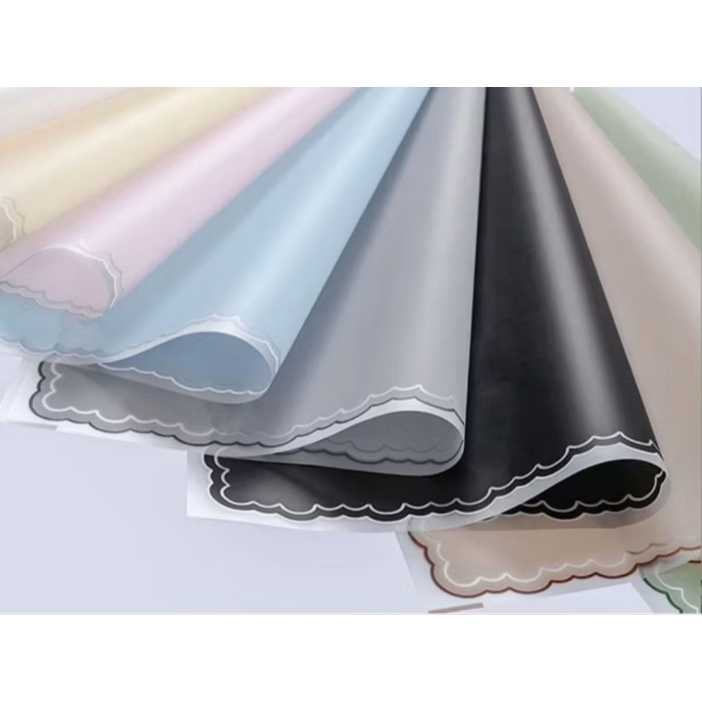 

Kertas Buket List Awan - FLOWER WRAPPING PAPER LIST CLOUD - Cellophane List Awan Transparan