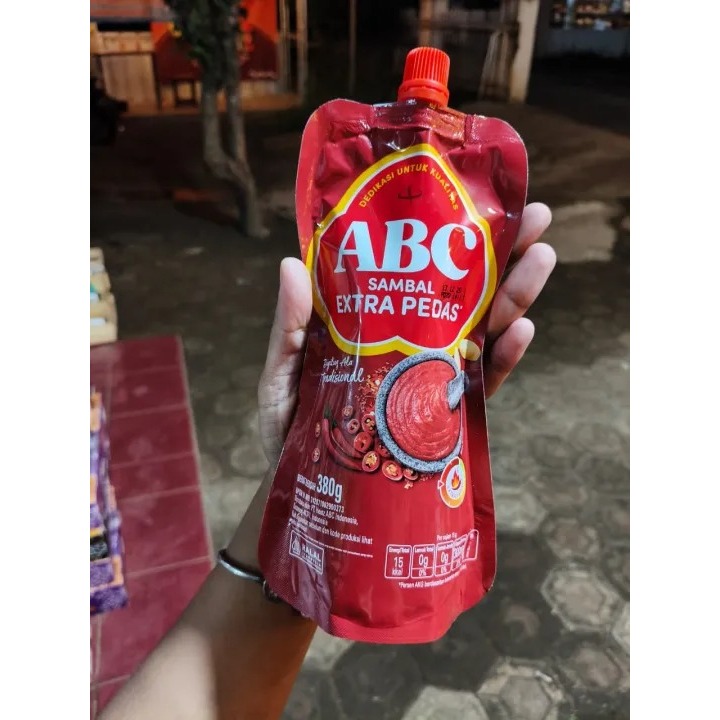 

Sambal Abc / Saus Sambal Extra Pedas / Saus Sambal Digiling Tradisional / 380gr