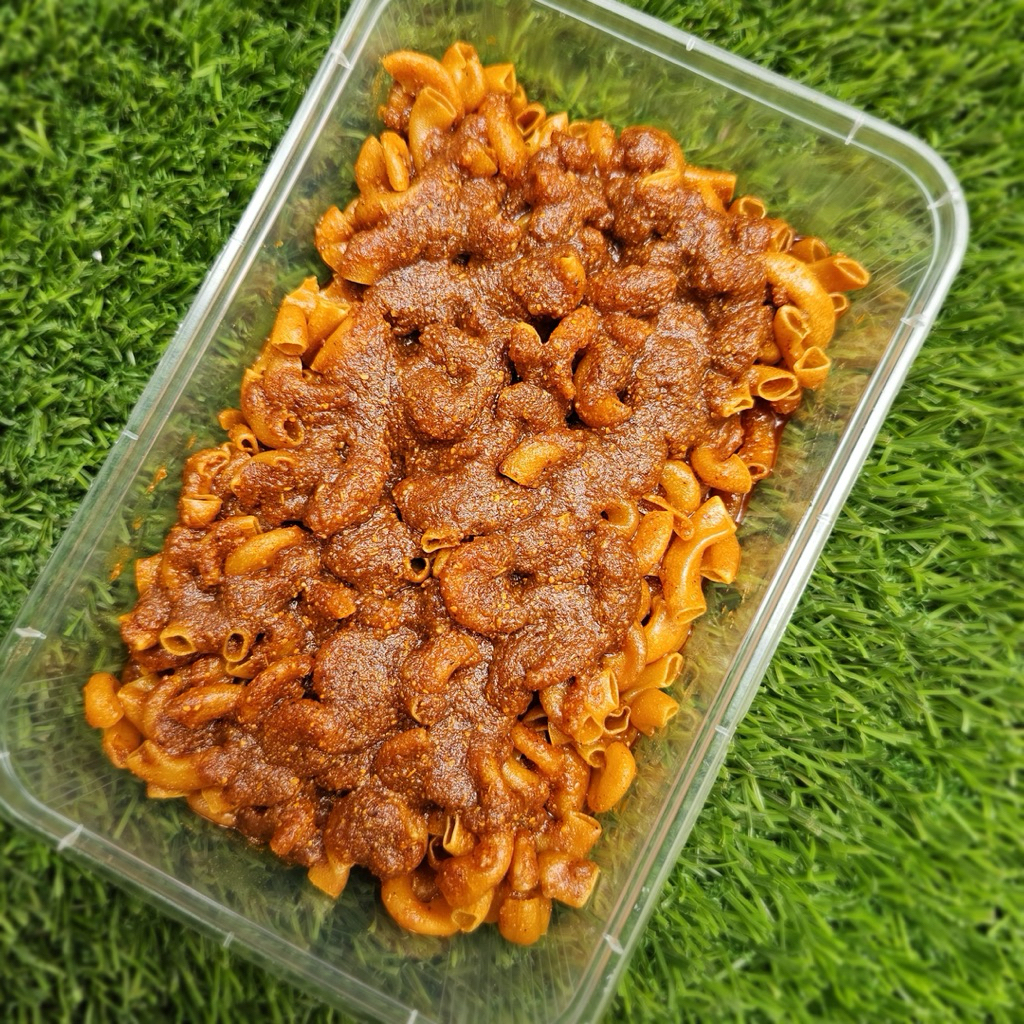 

makaroni pedas asin bumbu basah