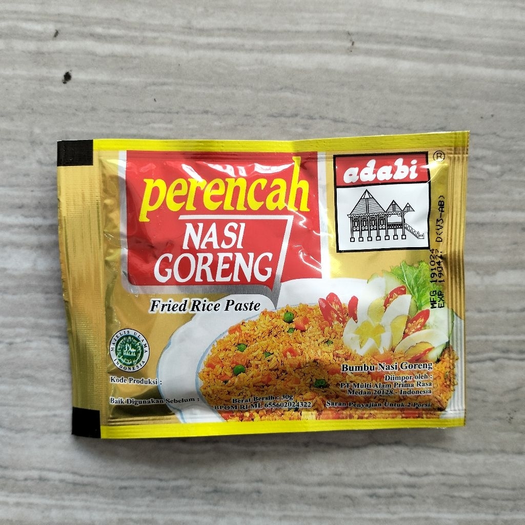 

ADABI Perencah Nasi Goreng/Bumbu Nagor 30g