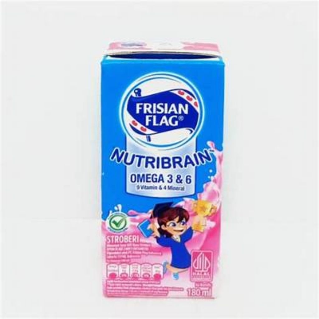 

Frisian Flag UHT Strawberry 180ml 1dus isi 36pcs