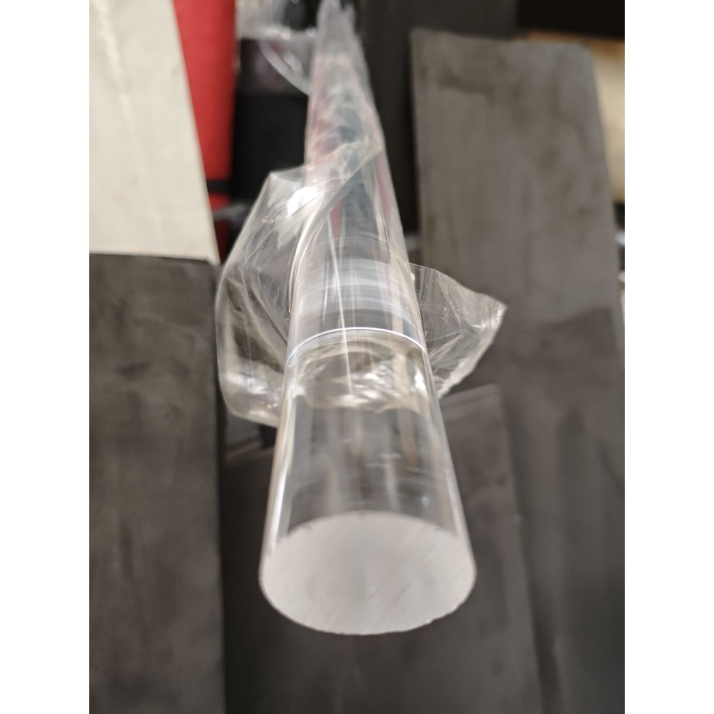 

akrilik rod/akrilik padat 40mm x 1mtr