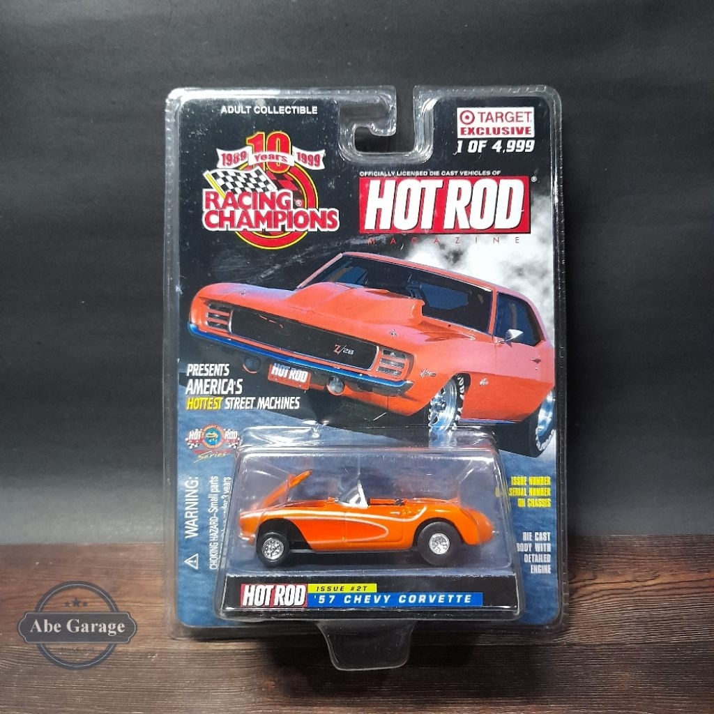 Racing Champions 57 Chevy Corvette Hot Rod