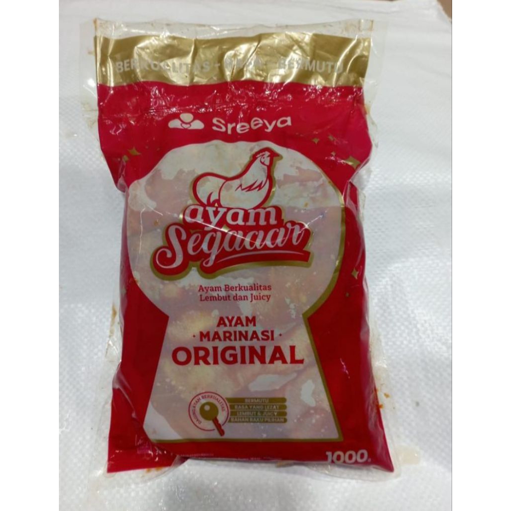 

Sreeya Ayam Segaaar ayam marinasi 1 kg