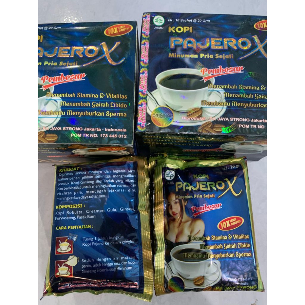 

PAJERO X Kopi Asli Original Recomended