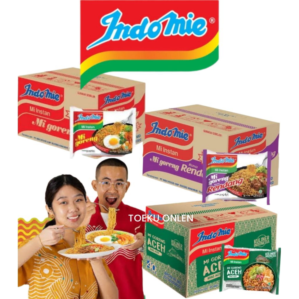

INDOMIE GORENG ALL VARIAN 1DUS (40PCS)