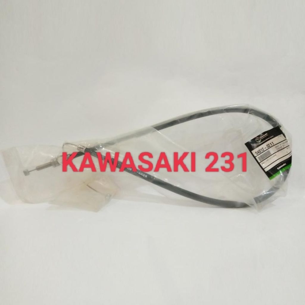Kabel Gas Close Ninja 250 Karbu Ninja 250 Fi Original Kawasaki 54012-0211