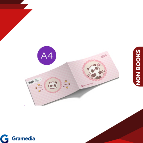 

Gramedia Medan - Estudee Drawing Book A4 K Panda