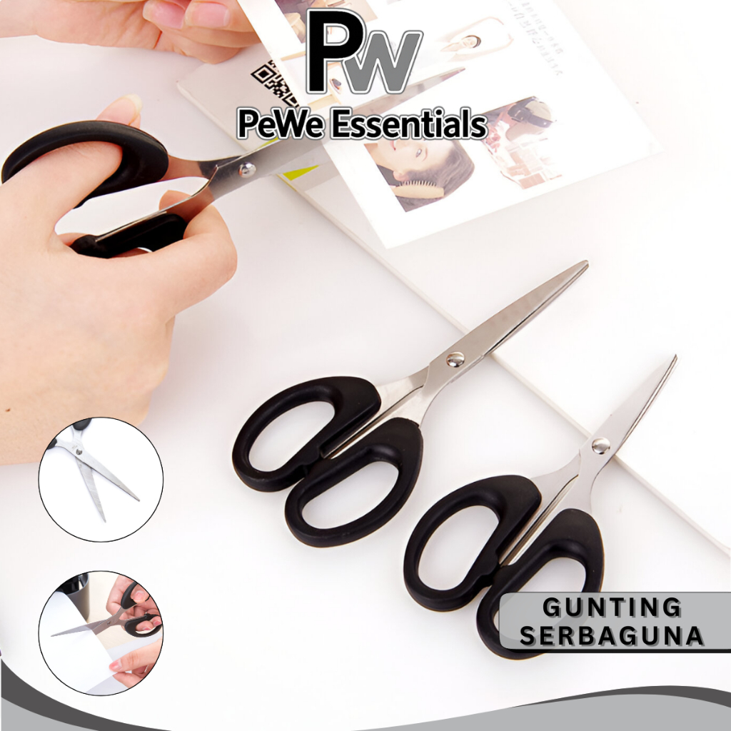 

PW - Gunting Kertas Kain Stainless Steel/Gunting Tajam/Gunting Kain