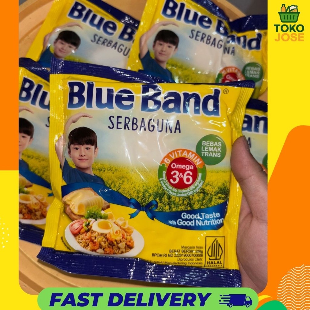 

Blueband Margarin Serbaguna 200gr (1 Sachet)