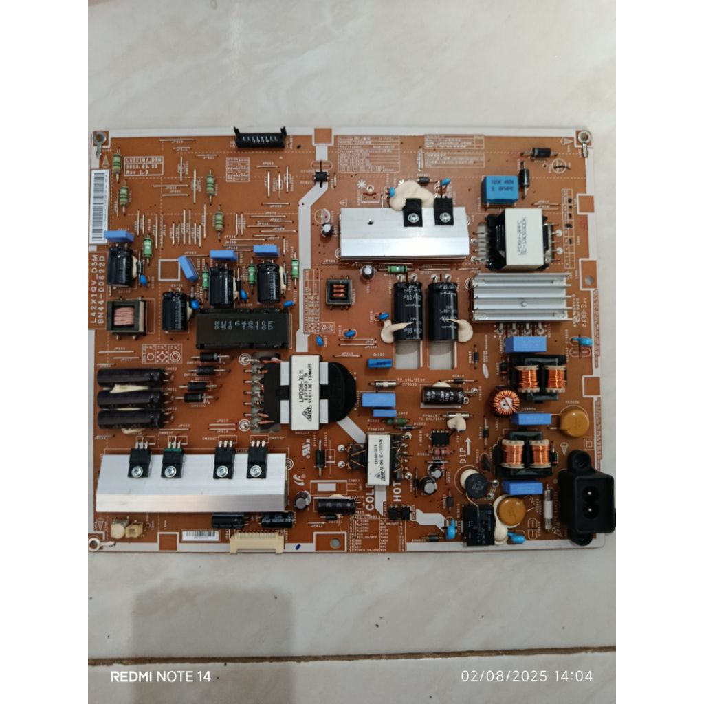 PSU POWER SUPPLY REGURATOR MESIN TV SAMSUNG UA40F5000AM UA40F6400AM UA40F6100AM UA 40F5000 UA 40F640