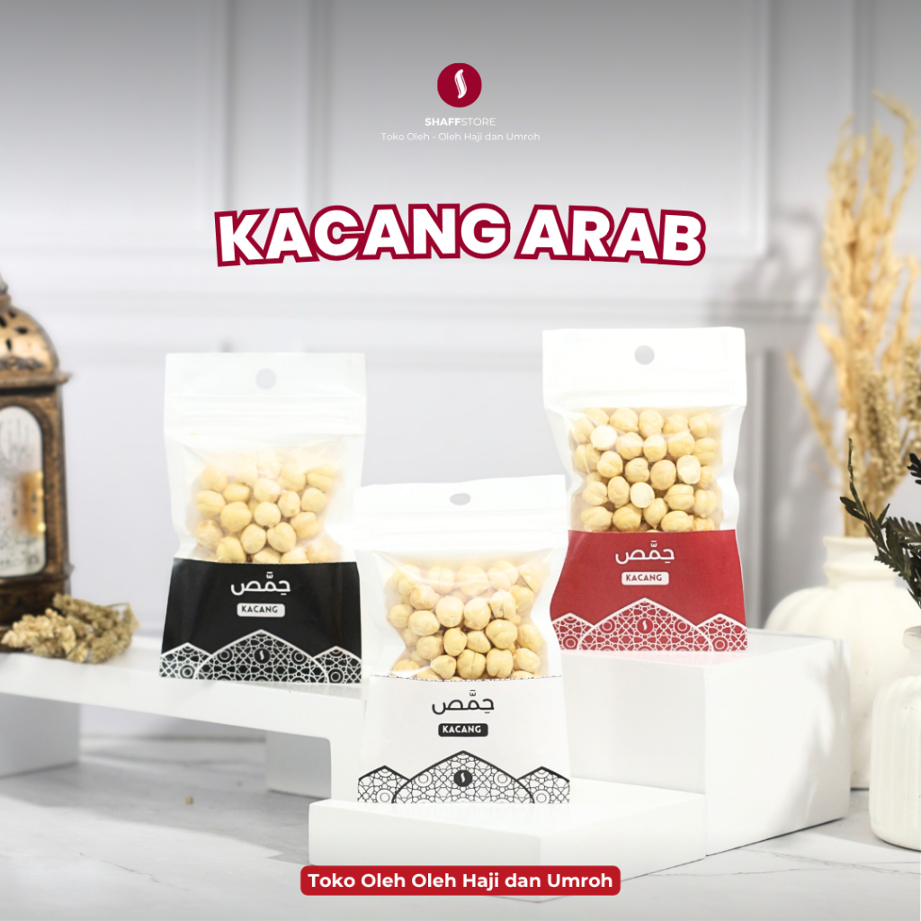 

Kacang Arab Chickpeas Kacang Renyah Gurih Isian untuk Paket oleh oleh Umroh