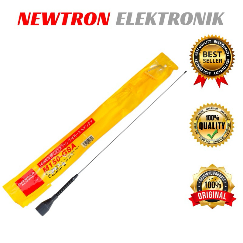 Antena M150-GSA M150-GS VHF Black di Mobil Compatible untuk Radio Rig Mini ICOM IC-2300 IC2300 IC220