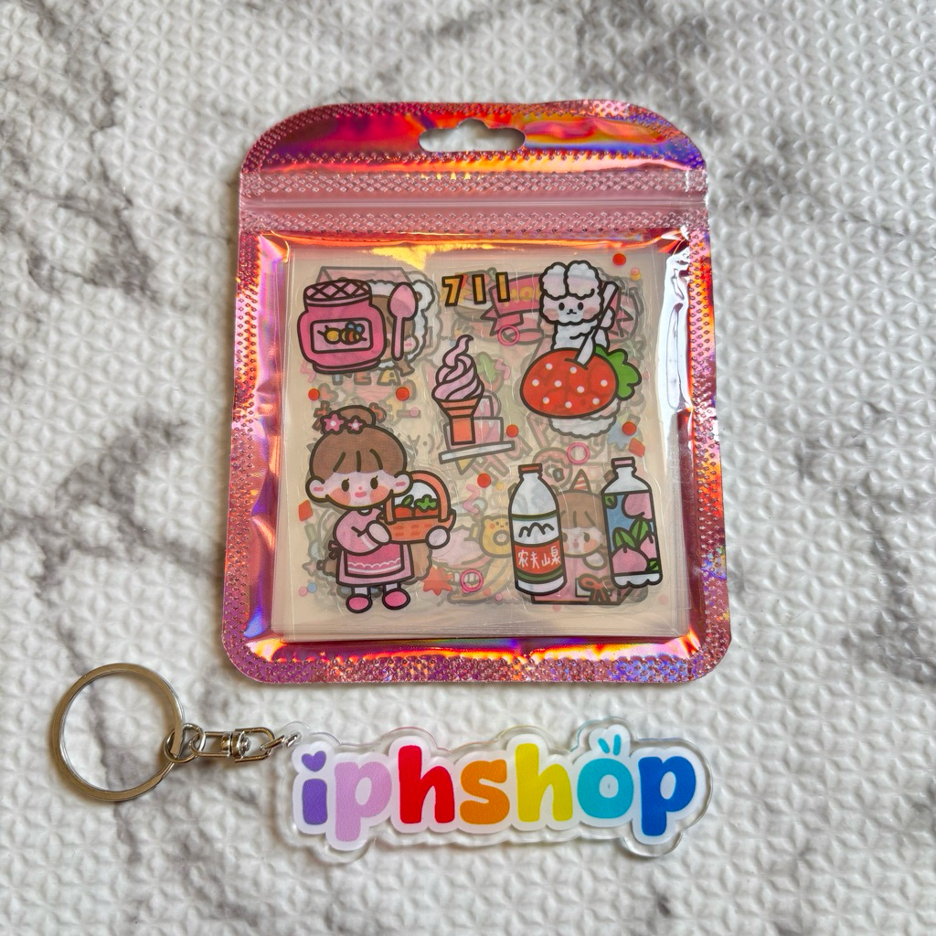 

iphshop - Stiker Anak 25 Lembar Aesthetic + Ziplock | Stiker Kado Souvenir Ultah Lucu