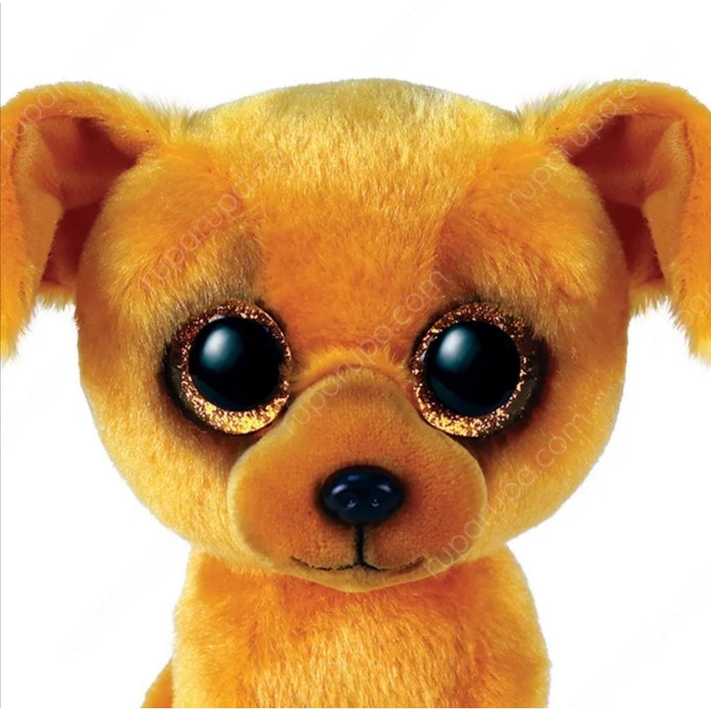 Ty Beanie Boos Boneka Hewan Zuzu Dog Reguler Ty95337