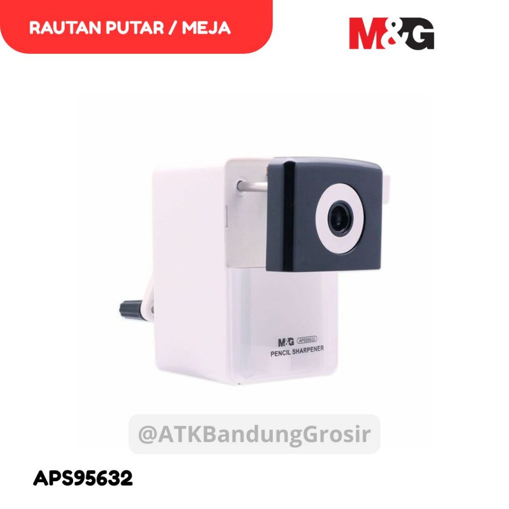 

Rautan Putar M&G Sharpener Meja Anak Estetik Pencil Sharpener #APS95632 - Satuan