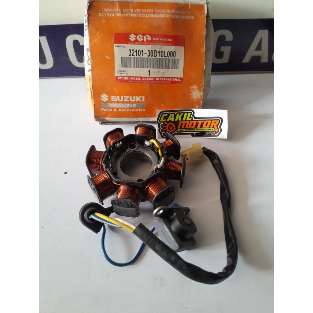 spul spoll spull assy stator shogun 110 shogun new 110 SGP malaysia