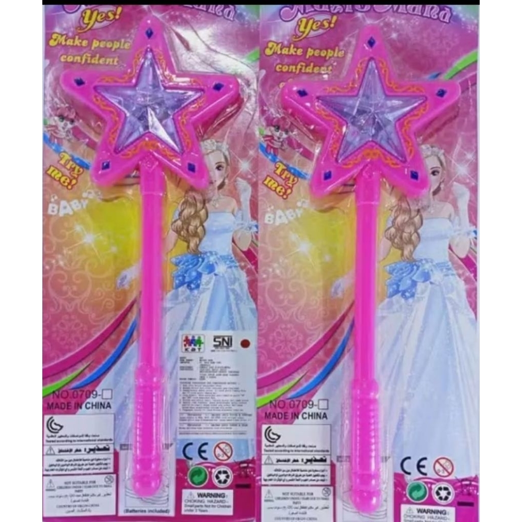Mainan Tongkat Peri anak princess tongkat bintang