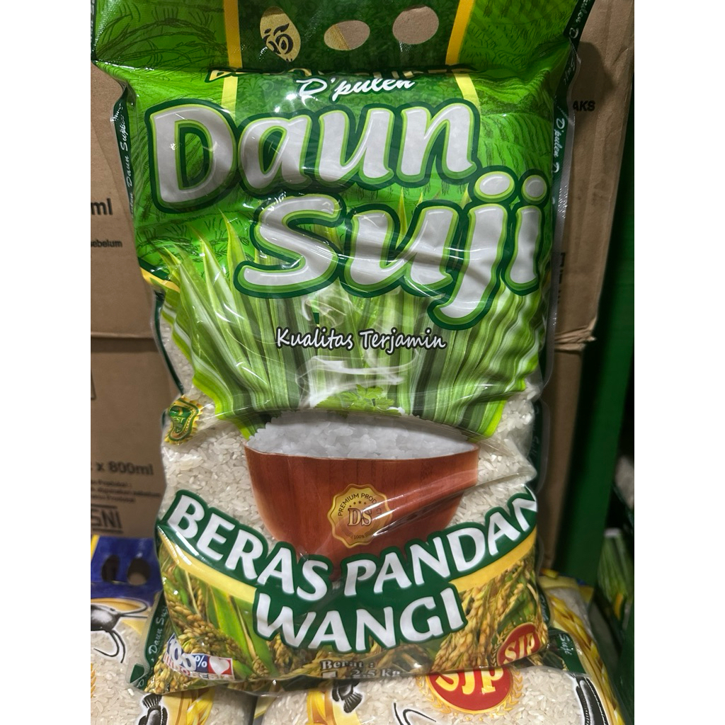 

Beras Pandan Wangi Daun Suji kemasan 3kg