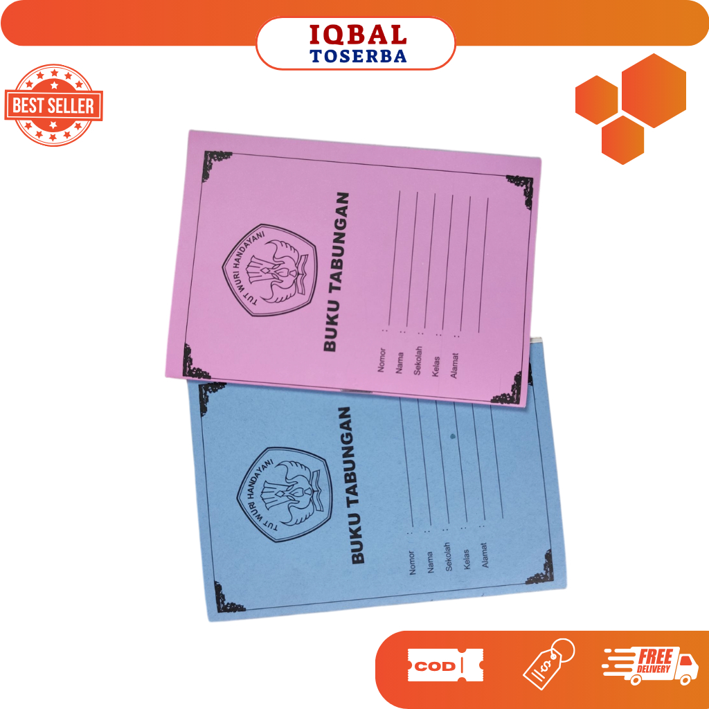 

Buku Tabungan Sekolah / Buku Tabungan Murah 1 pcs/Buku Simpanan Siswa / Buku Catatan Manual Tabungan Perorangan Note Paper Kertas Stationery - ALAT TULIS KANTOR