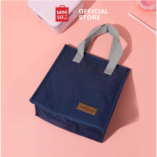 Miniso Life Department Tas Bekal Tas Lunch Tote Bag Food Box Foil Lunch Box