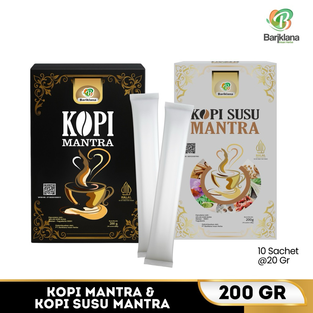 

Kopi Mantra – Kopi Herbal Rempah untuk Pria & Wanita | Aman untuk Lambung | 10 Sct | BPOM Halal