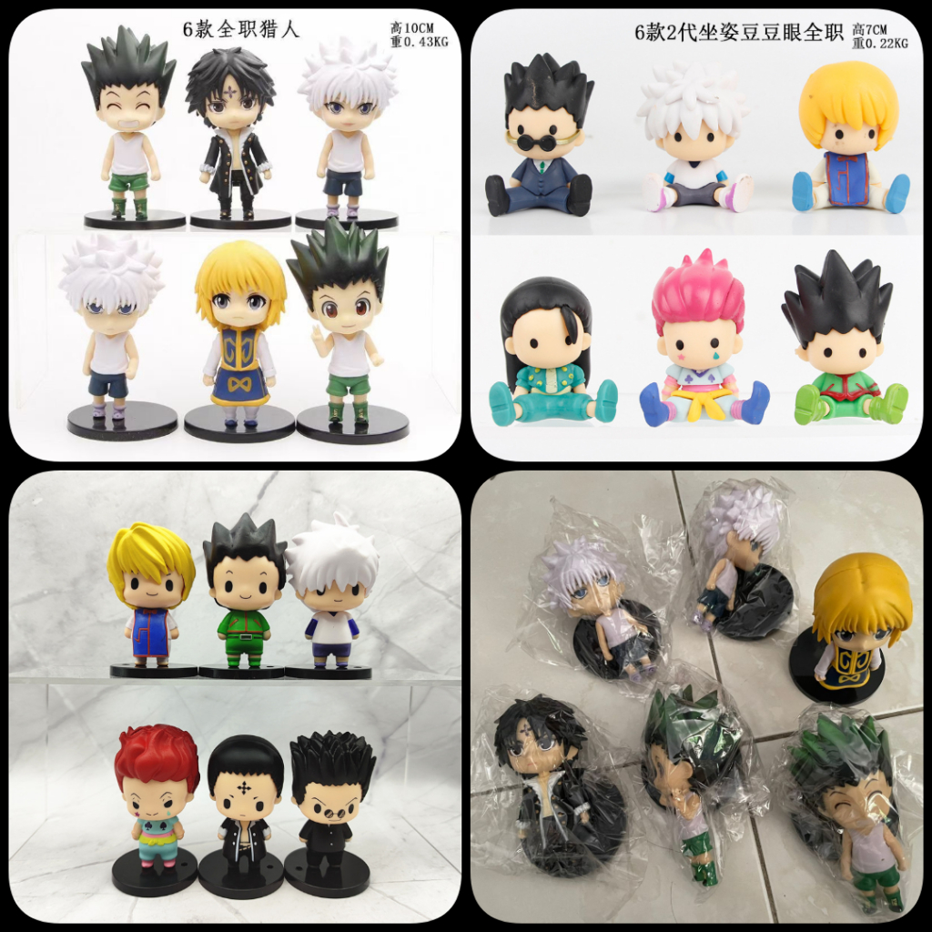 Figure Hunter X Hunter Figure Gon Figure Hisoka Figure Chrollo Figure Kurapika New