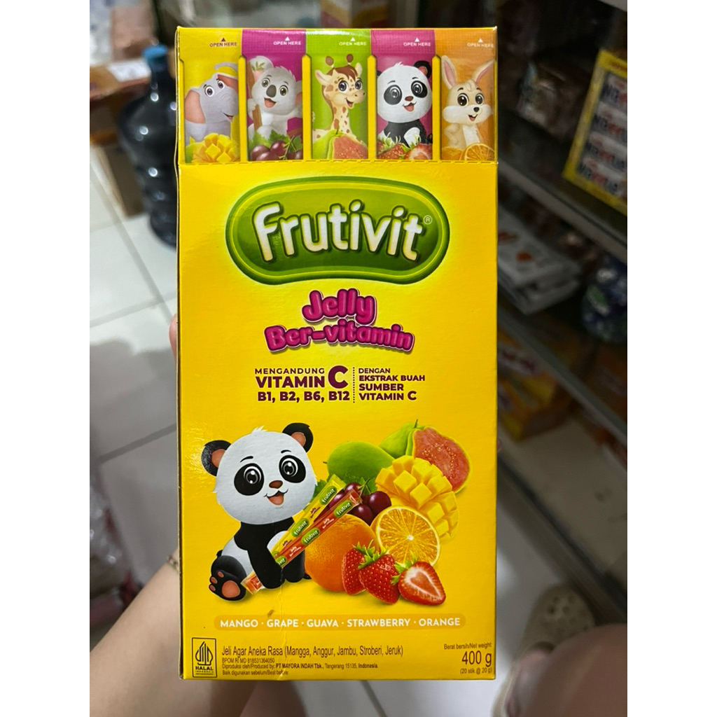 

FRUTIVIT JELLY 1BOX ISI 20PCS