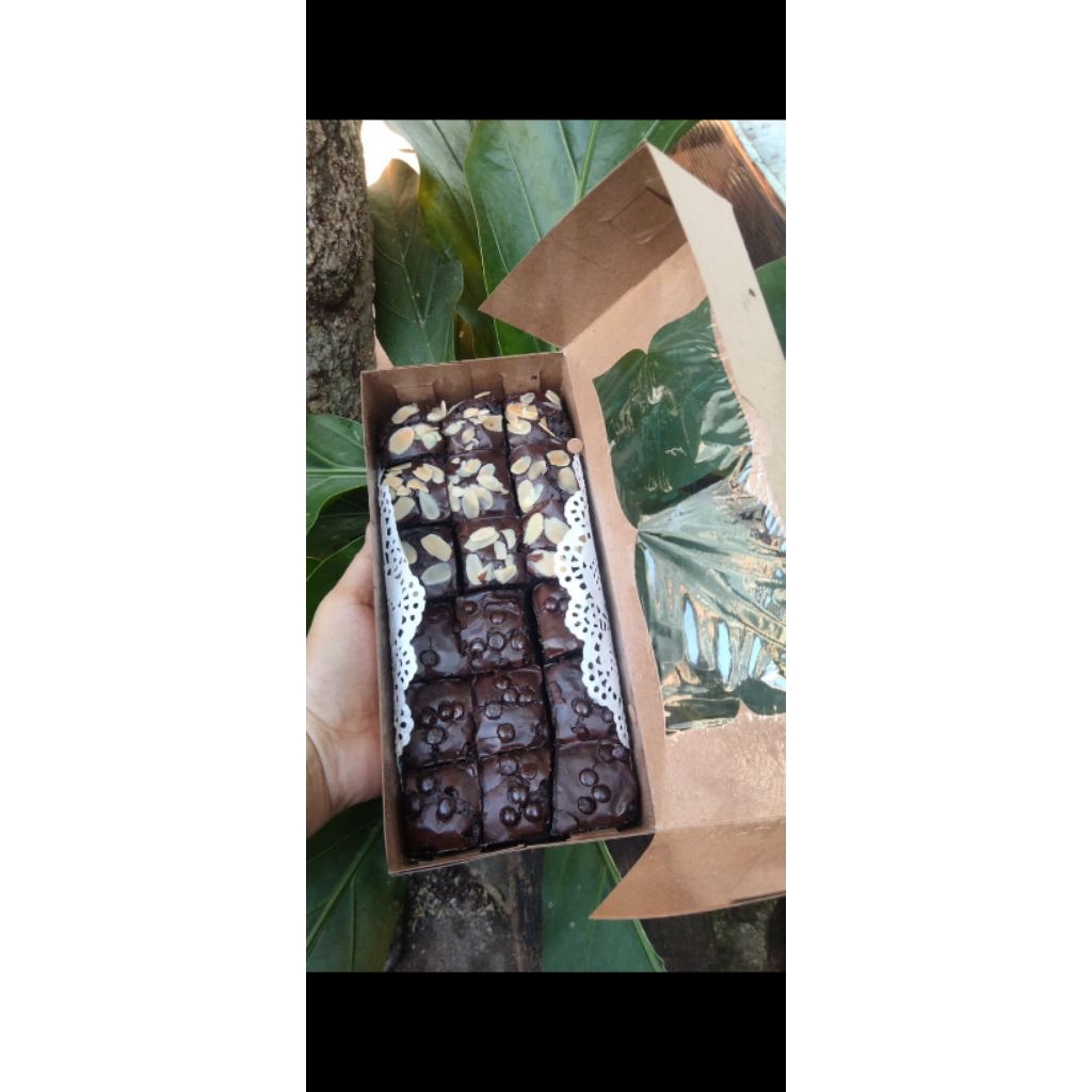 

Brownies Panggang 22x10 Enak Coklat