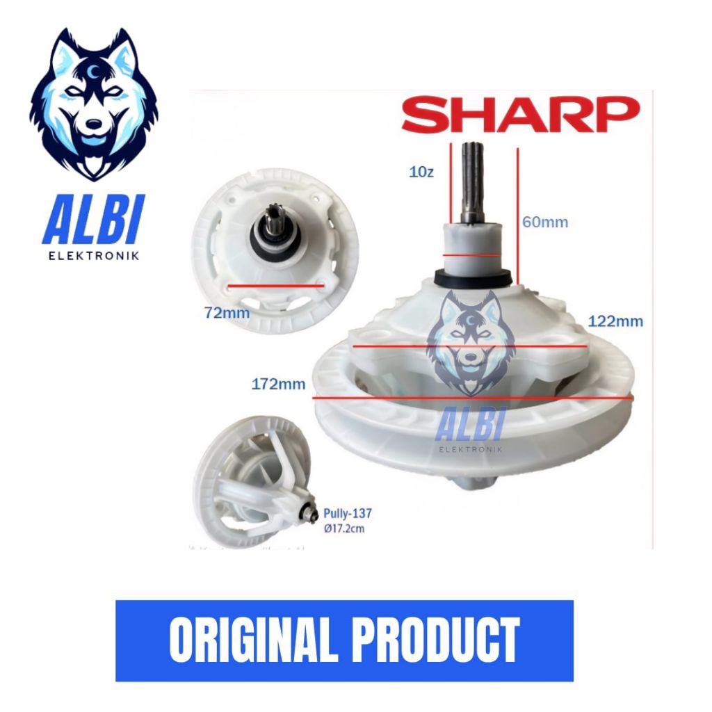 Gearbox Sharp gigi 10