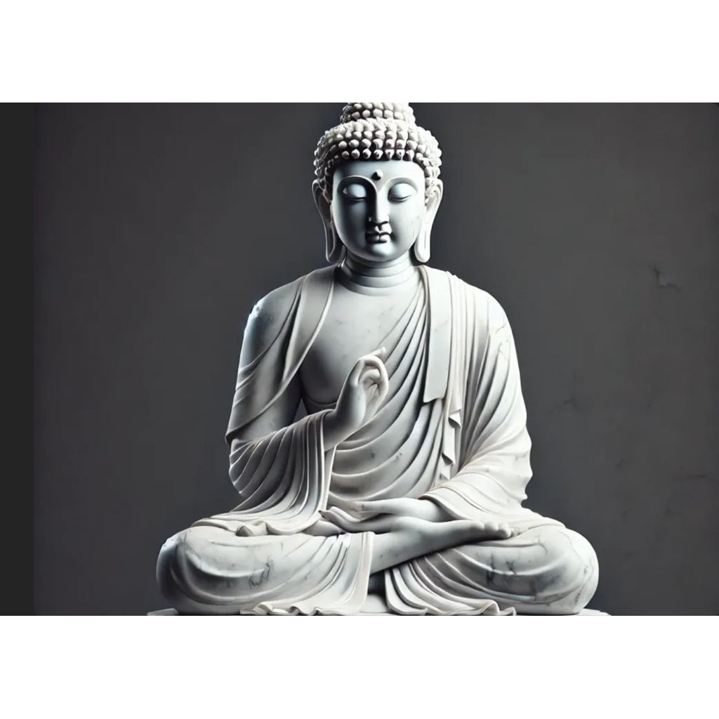 Special order statue figure Budda setengah badan baham resin