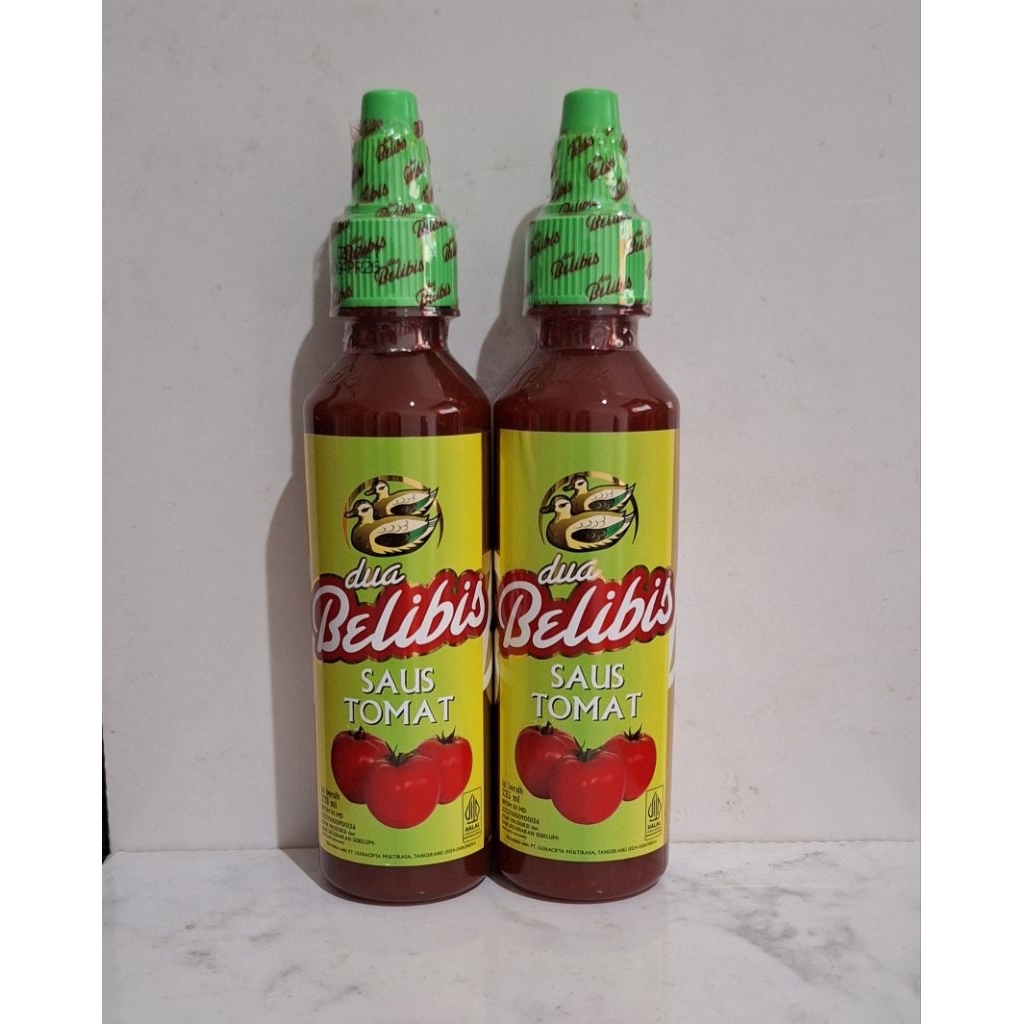 

dua belibis saus tomat paket 2 botol @235ml