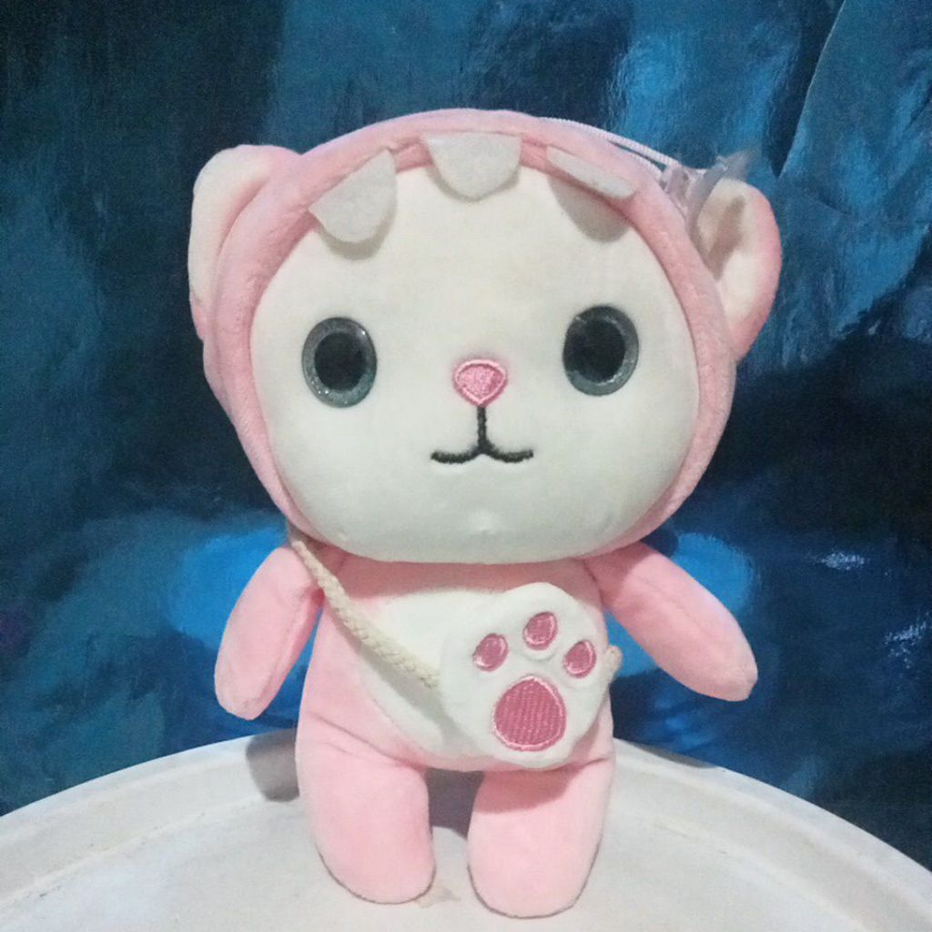 boneka pl ganca kucing kostum lucu