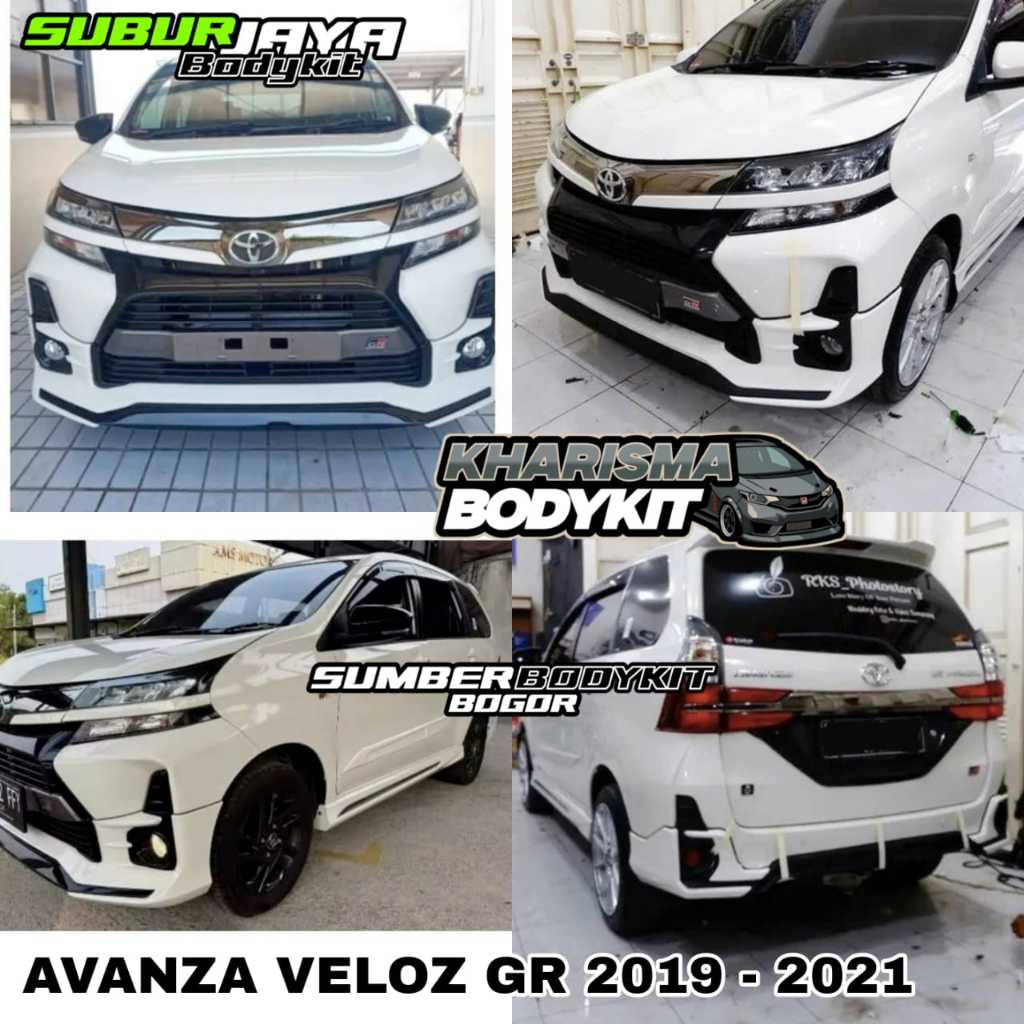 BODYKIT AVANZA VELOZ GR TAHUN 2019 - 2021 BODYKIT TOYOTA AVANZA VELOZ GR 2019 2020 2021 Mobil