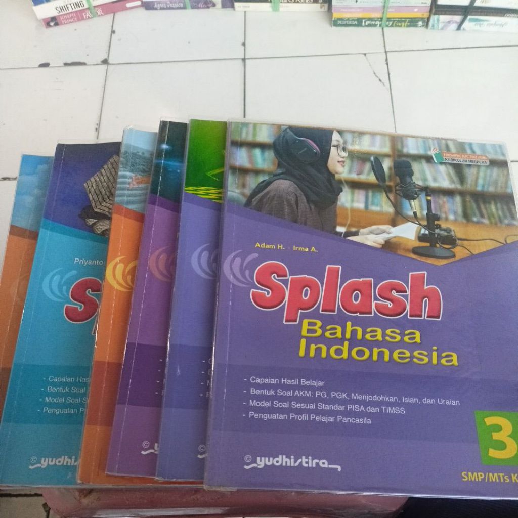 Buku Splash SMP Yudhistira Kurikulum Merdeka kurmer