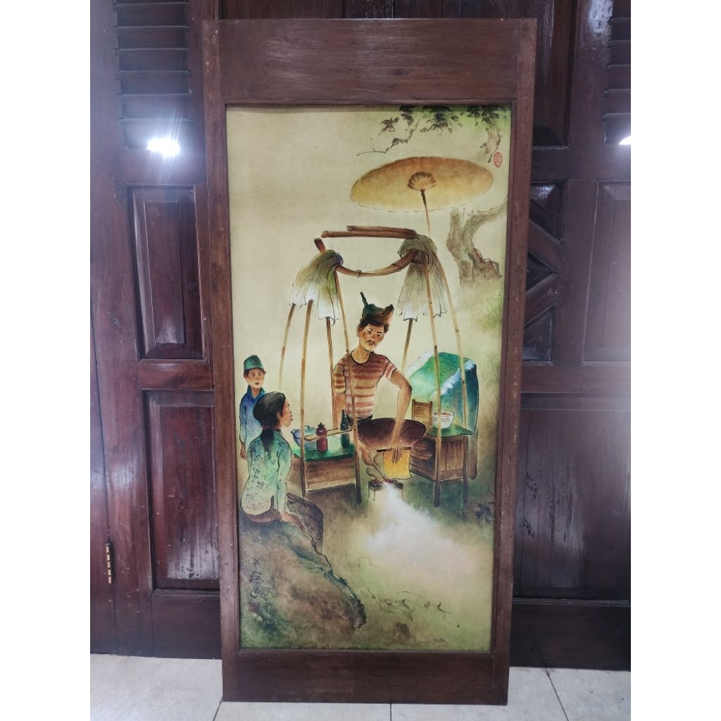 lukisan harbot unik jadul peninggalan