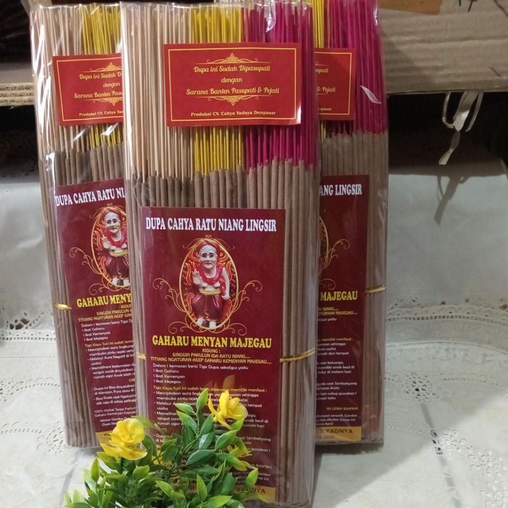 dupa herbal alami cahya ratu niang pasupati lingsir kemasan 750 gram
