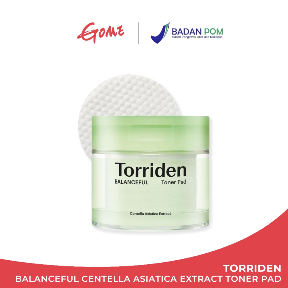 Torriden Balanceful Centella Asiatica Extract Toner Pad 60pcs, Torriden Official Store, Torriden Ton