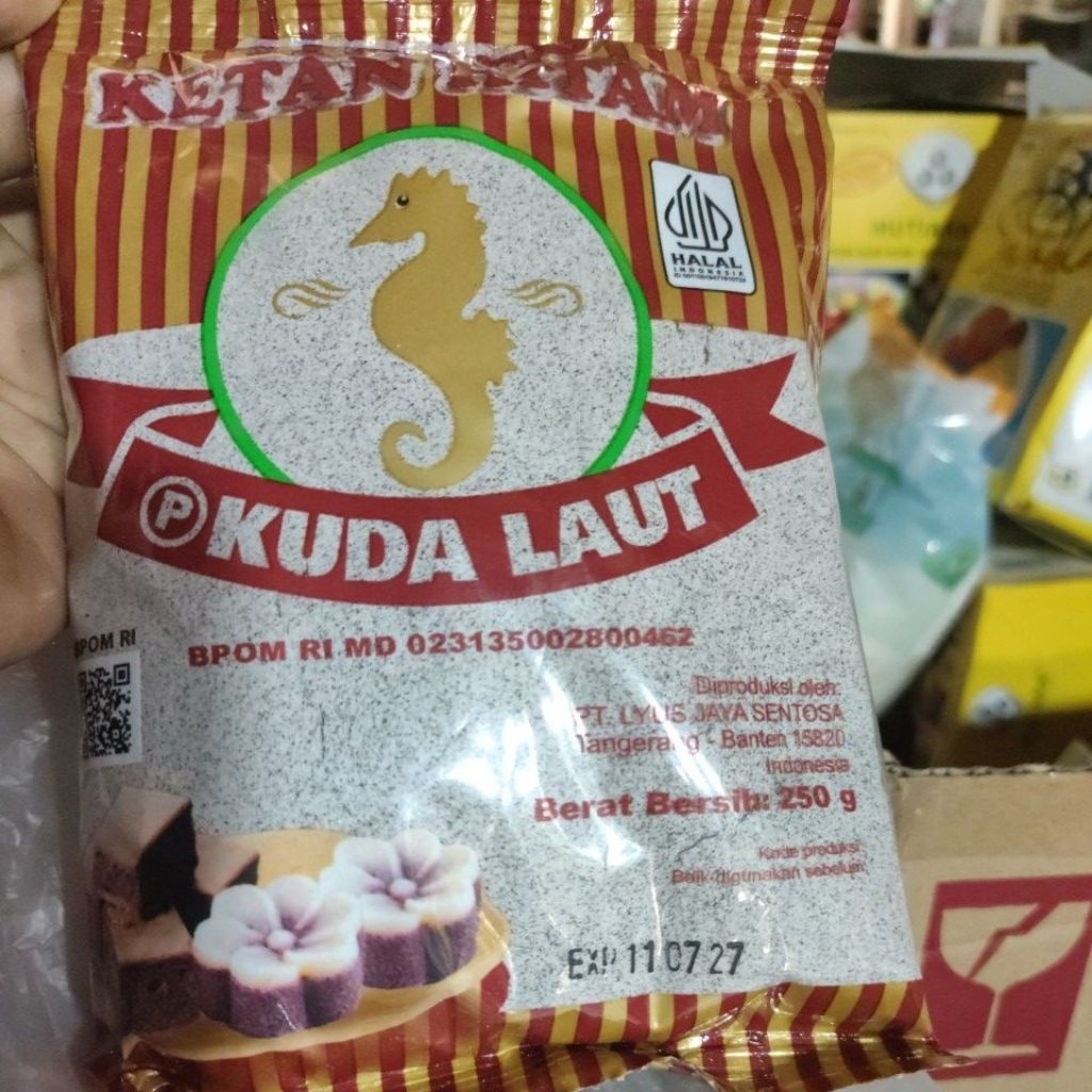 

TEPUNG KETAN HITAM KUDA LAUT 250 GR