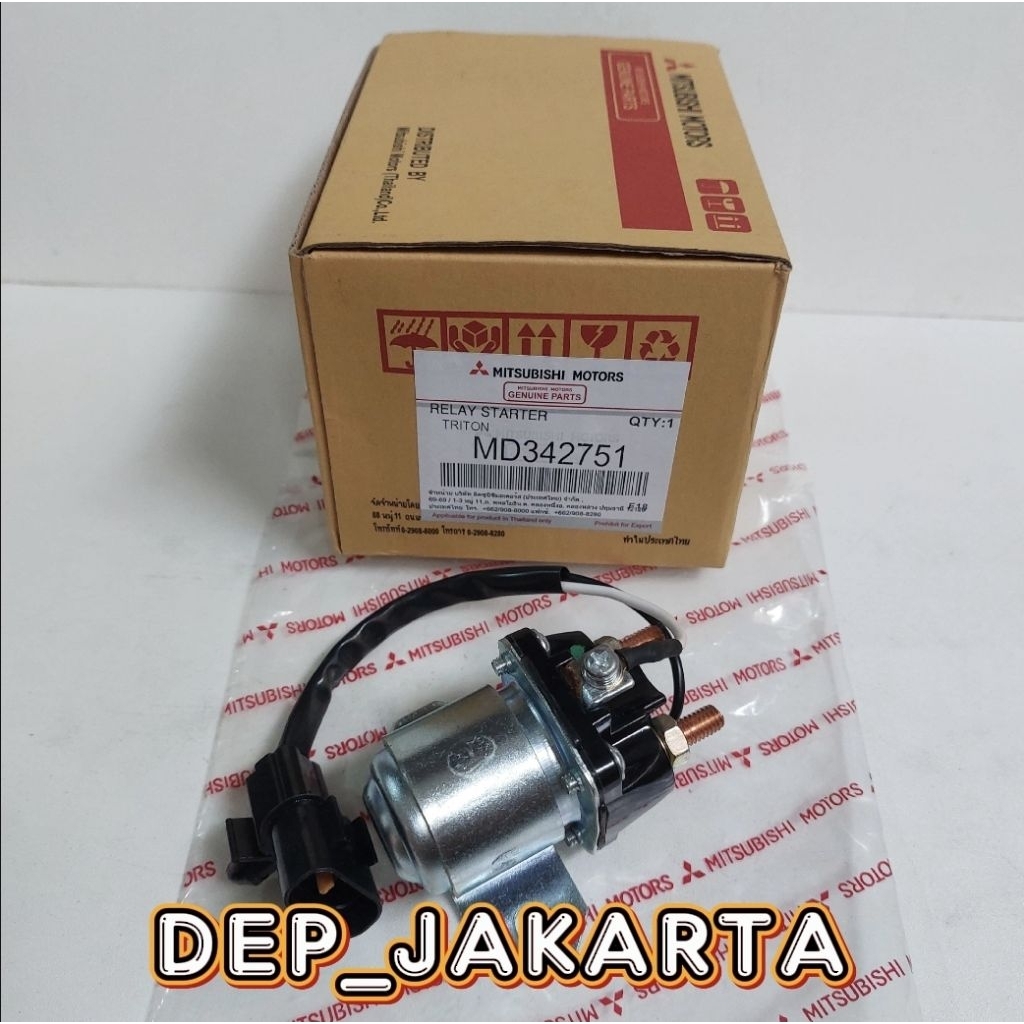 RELAY GLOW PLUG RELAY STATER STARTER PEMANAS MITSUBISHI L200/TRITON MD342751