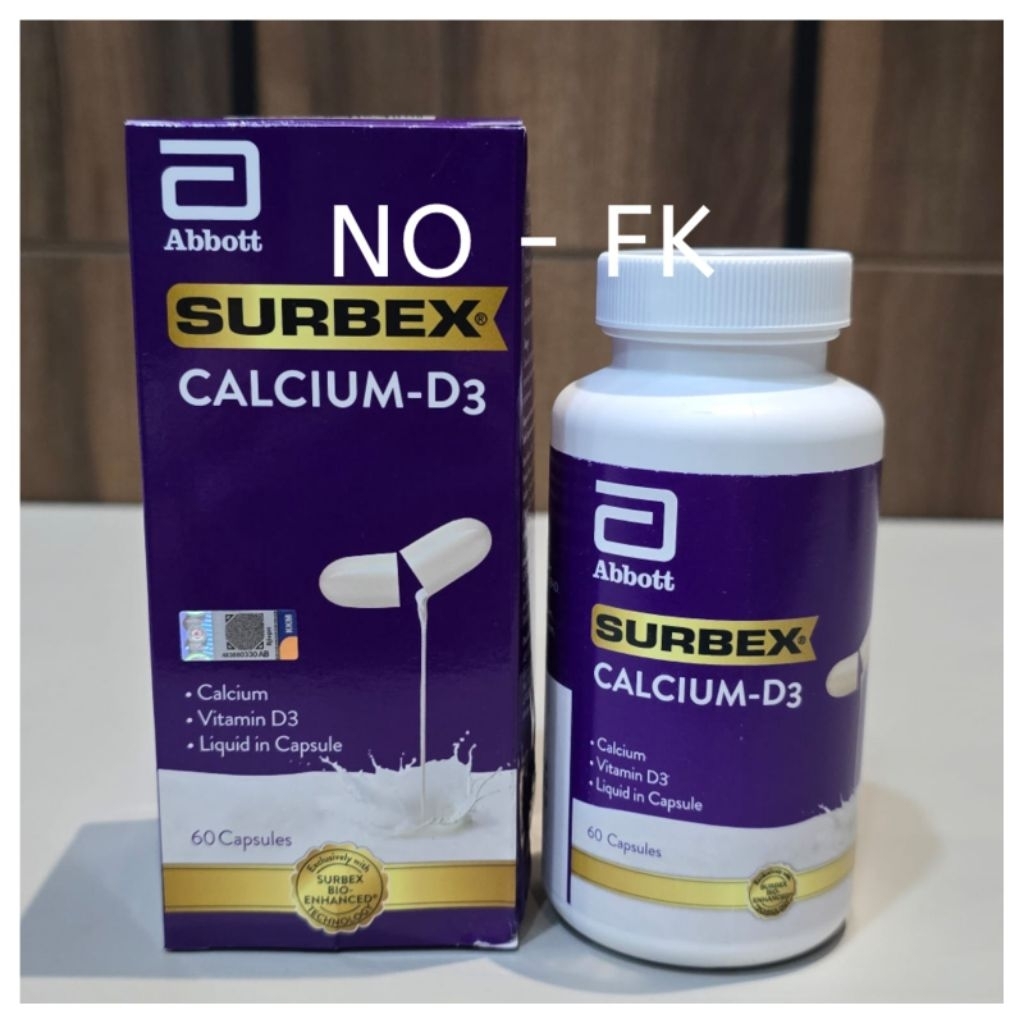 Surbex calsium D3 60 tablet kalsium D3