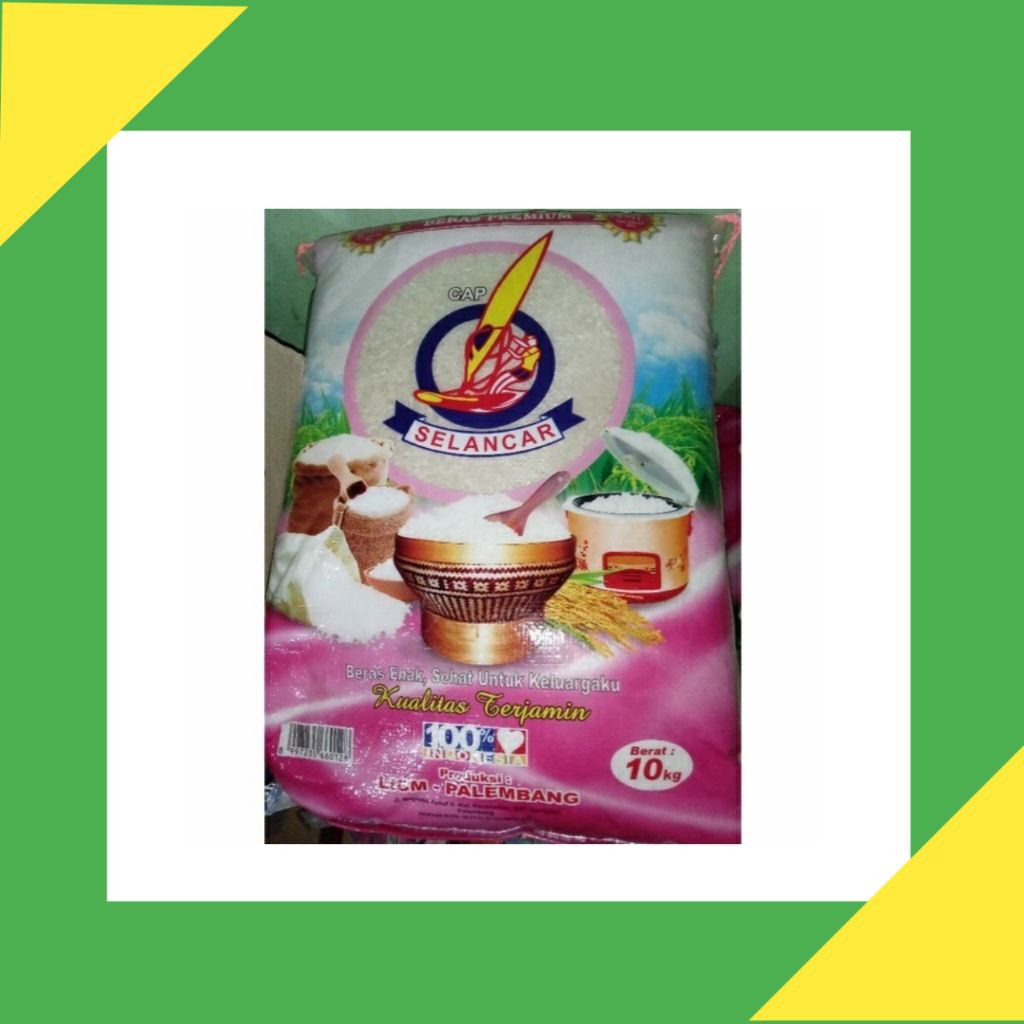 

BERAS SELANCAR PREMIUM PINK 10 KG - PALEMBANG, PULEN, NASI-INDO - 10 KG
