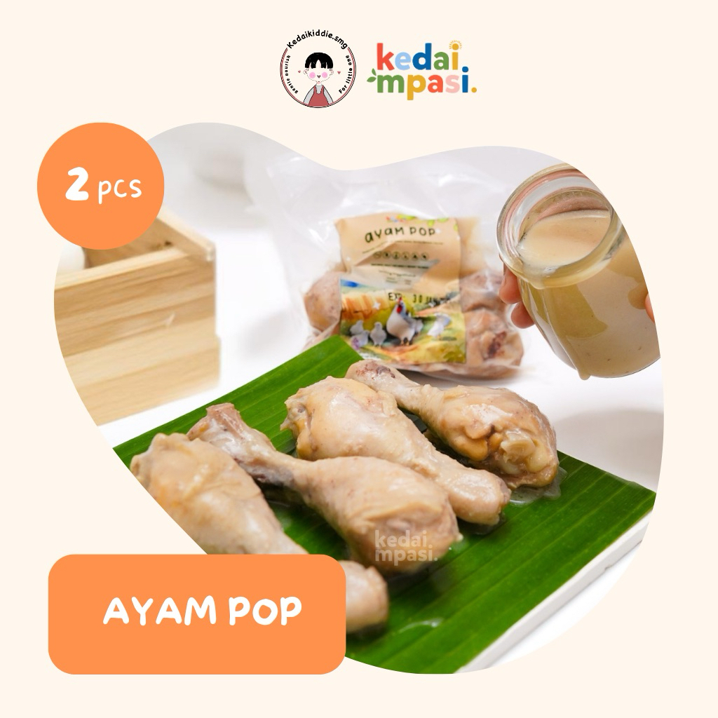 

KEDAIMPASI - Ayam Pop/ Ayam Rempah (2pcs) untuk bekal anak satset