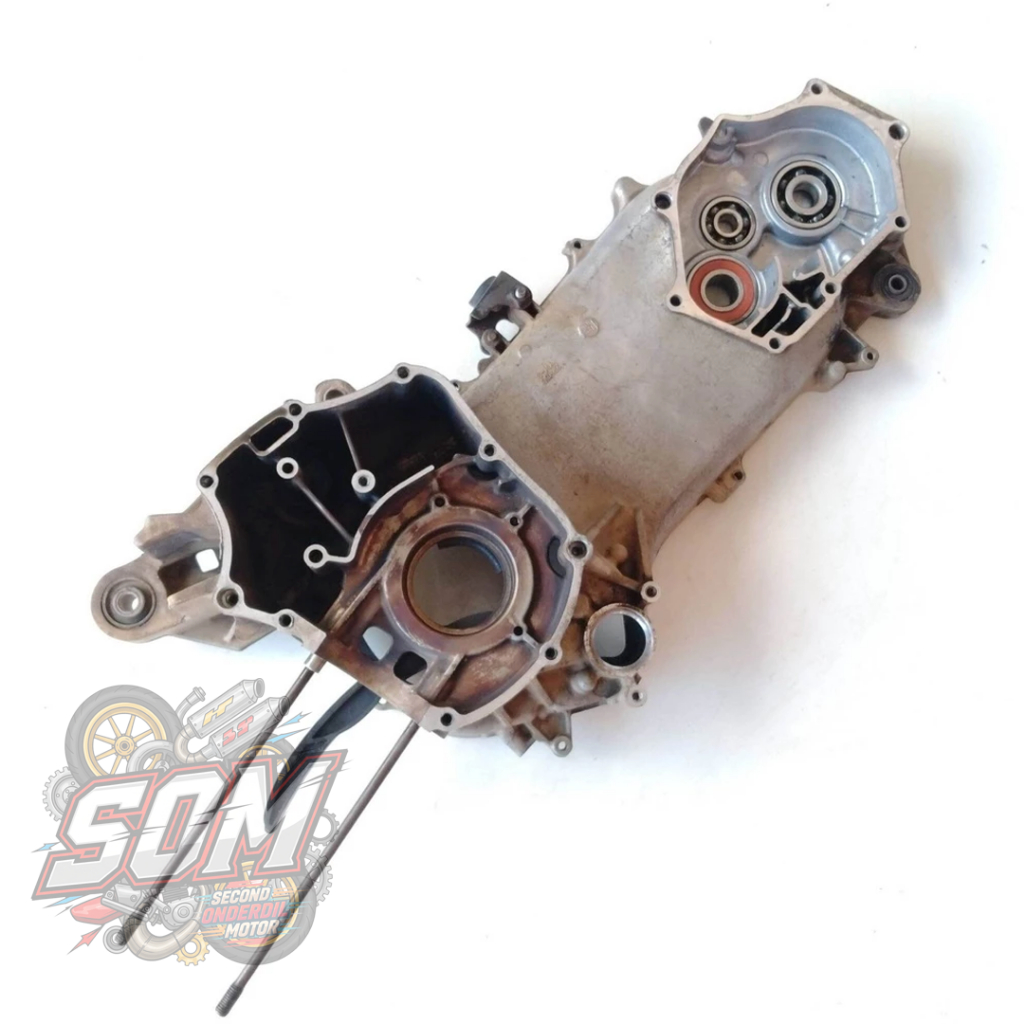 CRANKCASE KRENGKES KIRI MIO M3 MIO Z X-RIDE 125 ORIGINAL BEKAS BLOK TENGAH KRENGKES KIRI MIO M3 ORI