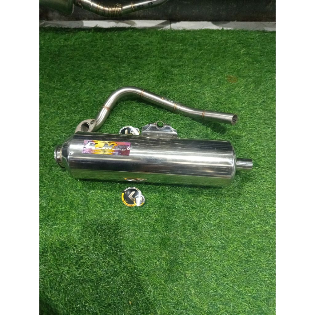 knalpot standar bobok stenlise original k-m vario125 vario150 vario old/new
