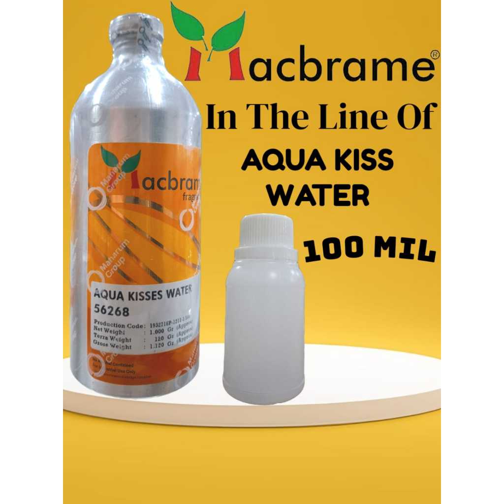 V - AQUA KISS WATER   BIBIT PARFUM MURNI 100 ML. BY MACBRAME