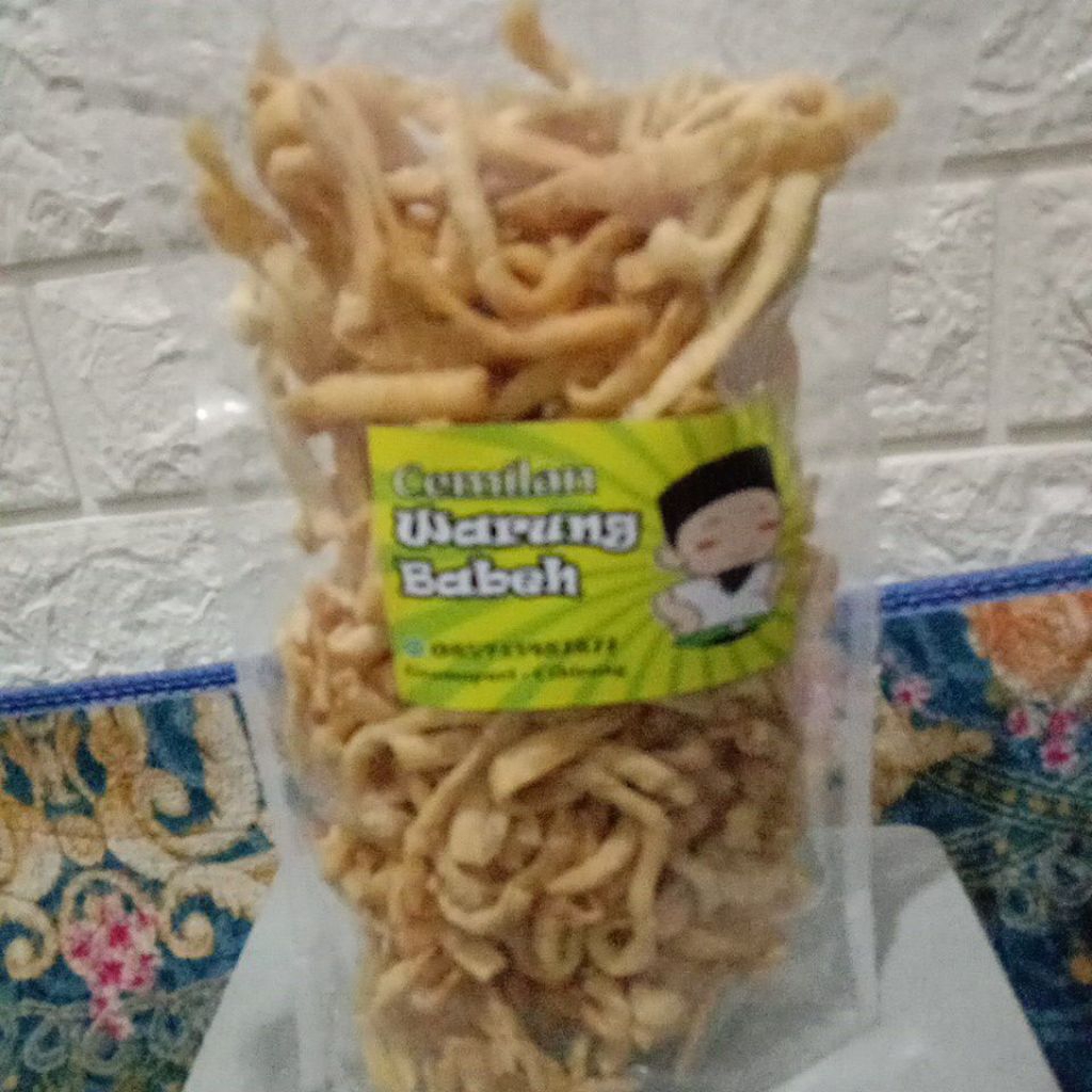 

KRIUKNYA BIKIN KETAGIHAN", CEMILAN SISTIK BAWANG RASA ORIGINAL &PEDAS BALADO [250gr]