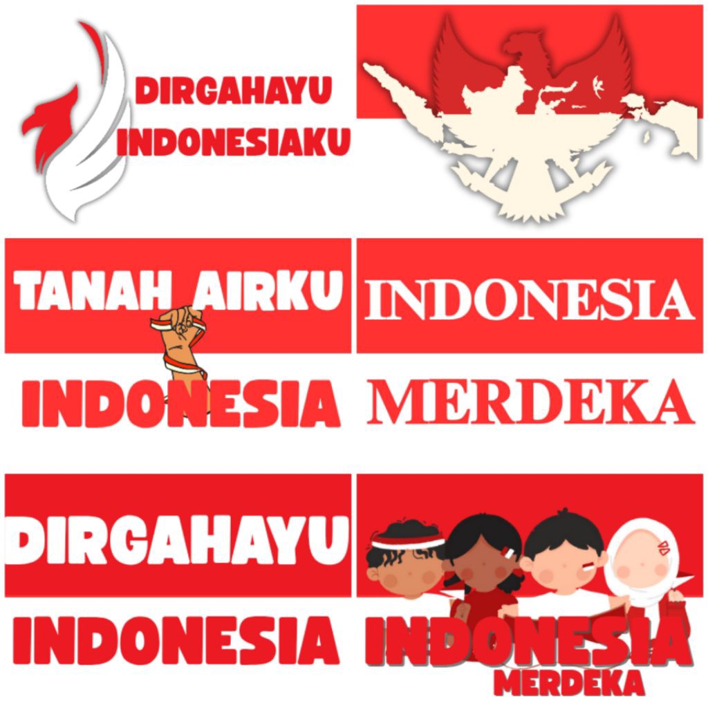 

STIKER PIPI KEMERDEKAAN INDONESIA 100pcs/pack