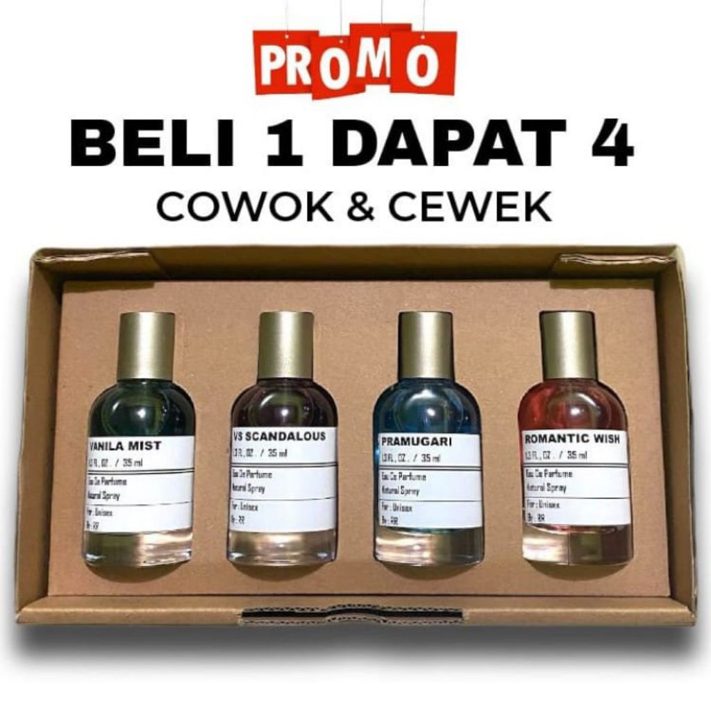 

parfum Beli 1 Dapat 4 Cewek Dan Cowok